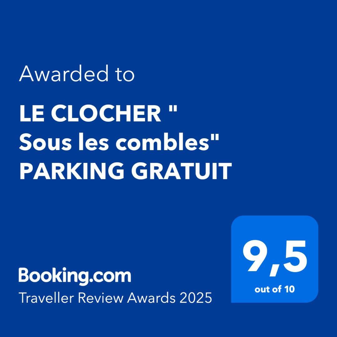 Le Clocher " Sous Les Combles" Parking Gratuit Beblenheim Kültér fotó